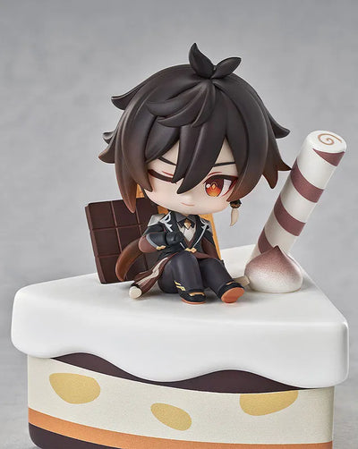 Genshin Impact - Zhongli - Genshin Impact Wondrous Travels Series - Genshin Impact Wondrous Travels Series Q Version Figure (Good Smile Company, miHoYo)ㅤ – Good Smile Company – ActionFigureBrasil — detalhe do produto