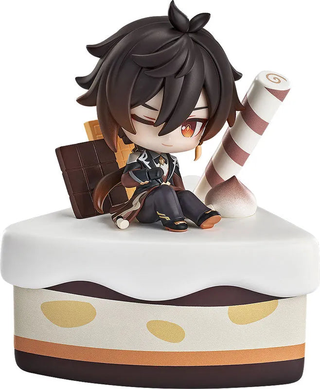 Genshin Impact - Zhongli - Genshin Impact Wondrous Travels Series - Genshin Impact Wondrous Travels Series Q Version Figure (Good Smile Company, miHoYo)ㅤ – Good Smile Company – ActionFigureBrasil