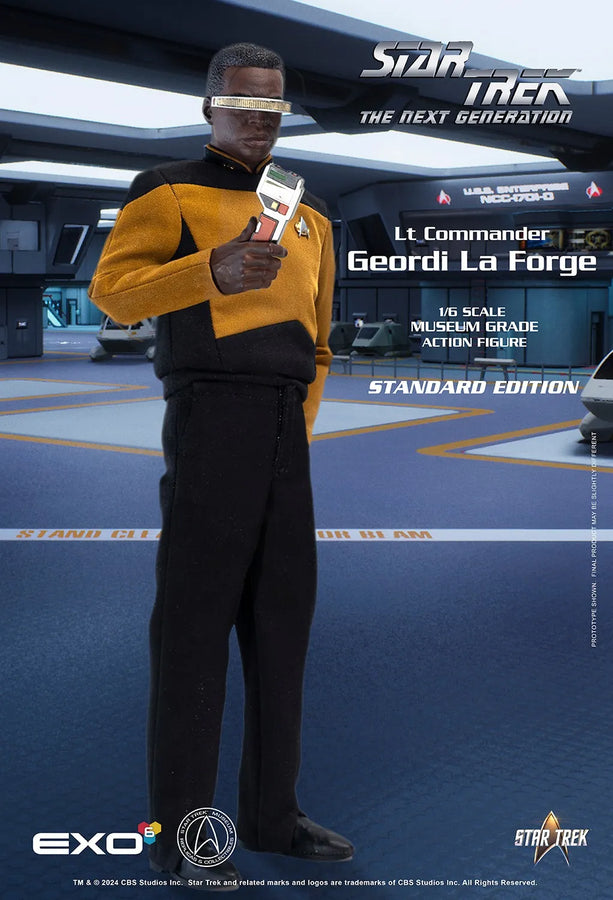 Geordi La Forge (Standard Version) (Standard Version) – EXO-6 – ActionFigure Brasil