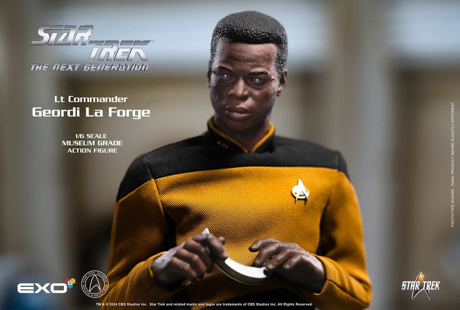Geordi La Forge (Standard Version) (Standard Version) – EXO-6 – ActionFigure Brasil