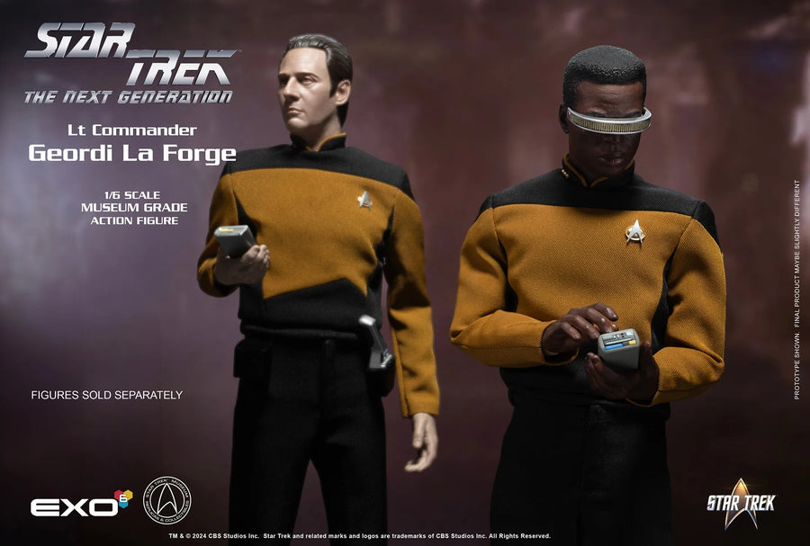 Geordi La Forge (Standard Version) (Standard Version) – EXO-6 – ActionFigure Brasil