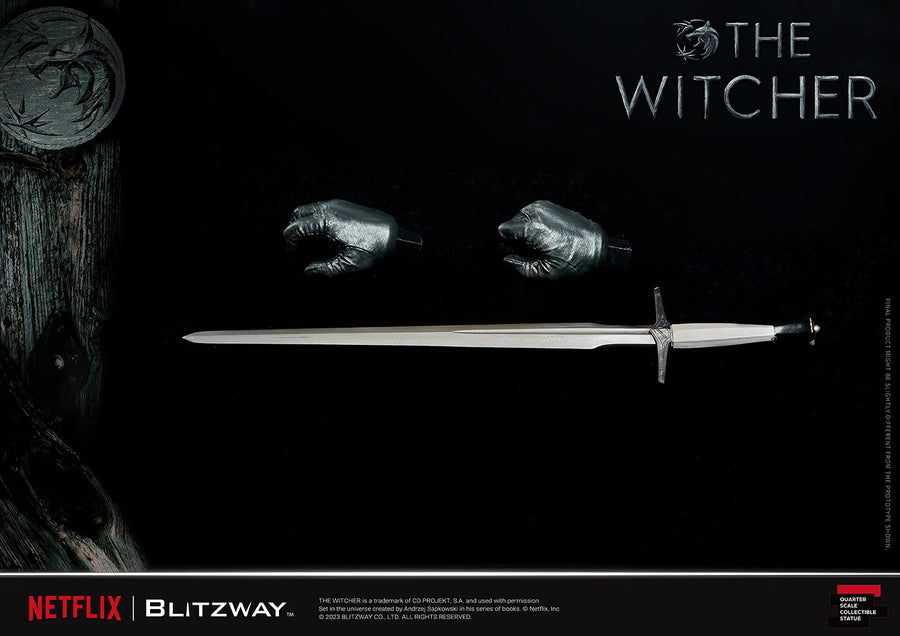Geralt of Rivia (1/4 Scale) The Witcher – Prime1Studio – ActionFigure Brasil