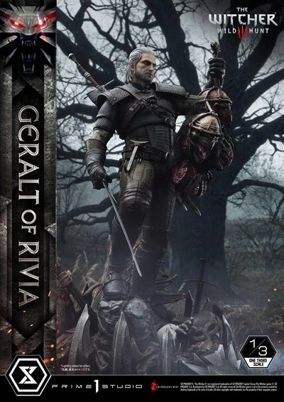 Geralt of Rivia (Regular Version) The Witcher 3: Wild Hunt – Prime1Studio – ActionFigure Brasil