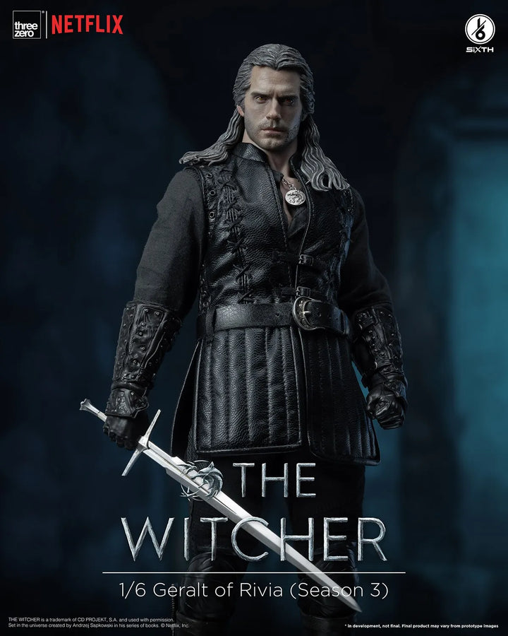 Geralt of Rivia (Season 3) – Threezero – ActionFigure Brasil