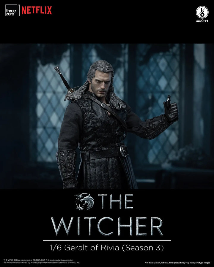 Geralt of Rivia (Season 3) – Threezero – ActionFigure Brasil