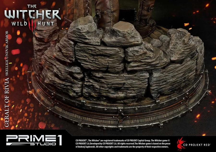 Geralt of Rivia (Skellige Undvik Armor Edition) The Witcher 3: Wild Hunt – Prime1Studio – ActionFigure Brasil