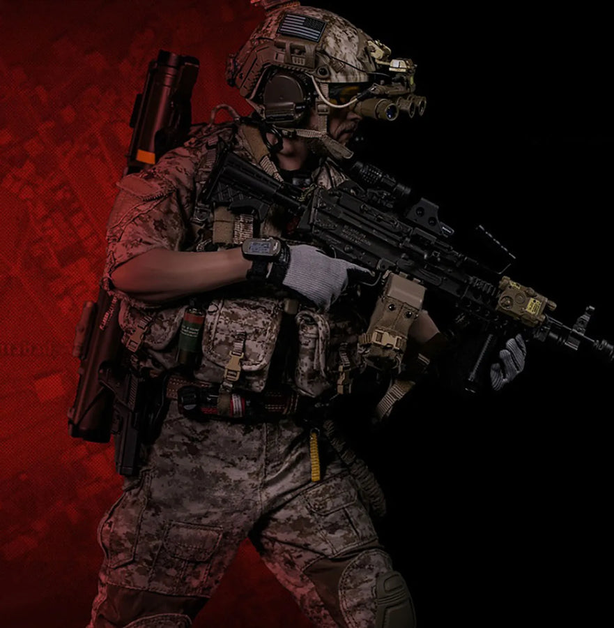 GERONIMO DEVGRU - MK46 MOD1 Gunner (Operation Neptune Spear) – Damtoys – ActionFigure Brasil
