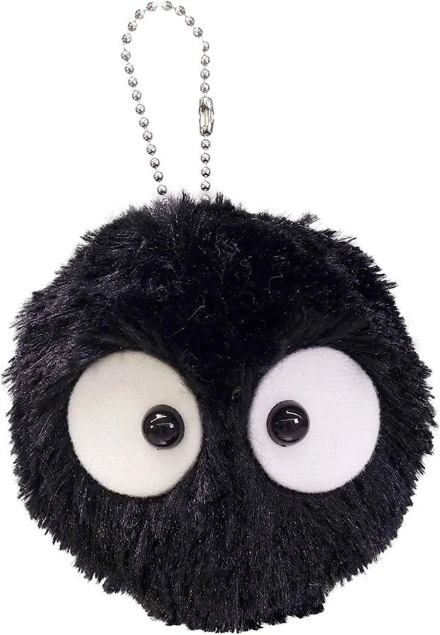 Ghibli Goods Collection - Plush Badge - Kurosuke (Sun Arrow)ㅤ – Sun Arrow – ActionFigureBrasil