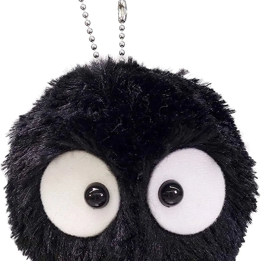 Ghibli Goods Collection - Plush Badge - Kurosuke (Sun Arrow)ㅤ – Sun Arrow – ActionFigureBrasil