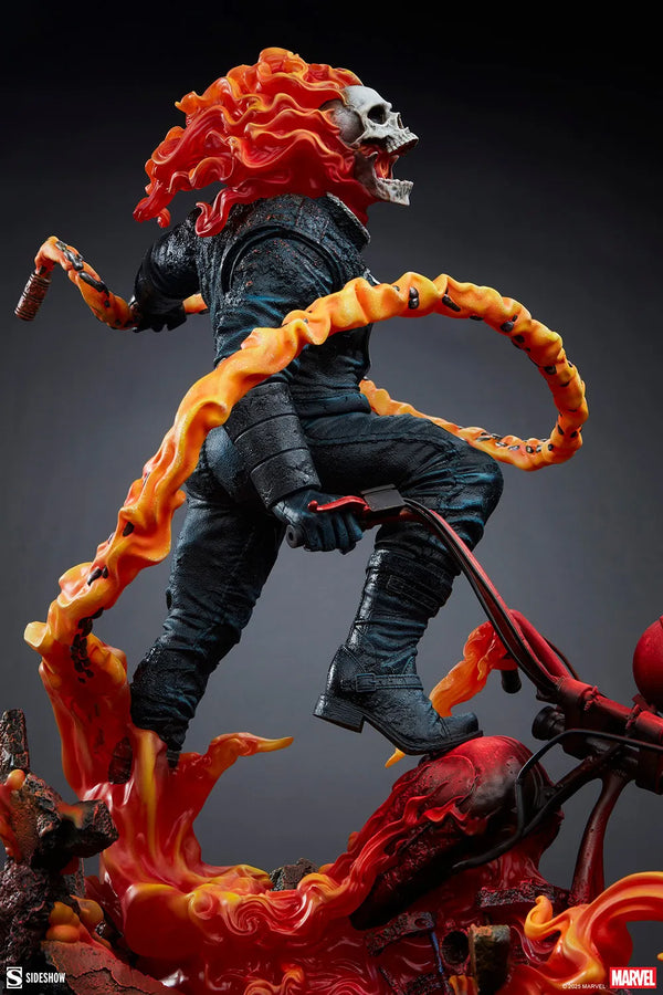 Ghost Rider (Classic Variant) - LIMITED EDITION: 750 (Variant) – Sideshow Collectibles – ActionFigure Brasil