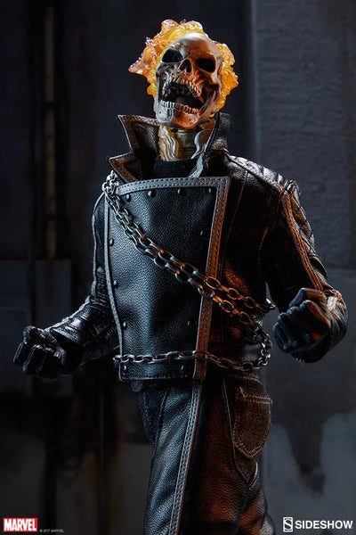 Ghost Rider – Sideshow Collectibles – ActionFigure Brasil — ângulo diferente