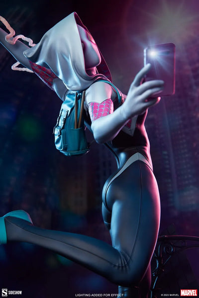 Ghost-Spider - LIMITED EDITION: 1000 – Sideshow Collectibles – ActionFigure Brasil — iluminação de estúdio