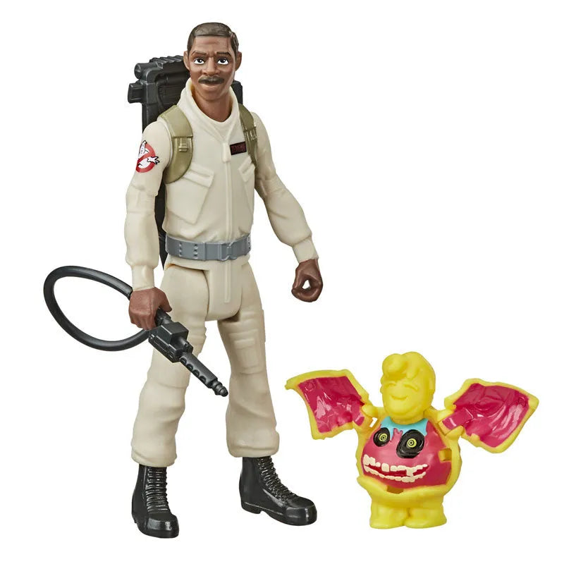 Ghostbusters -Fright Feature Figures: 5 Inch Action Figure- Series 1 - Winston Zeddemoreㅤ – Hasbro – ActionFigureBrasil
