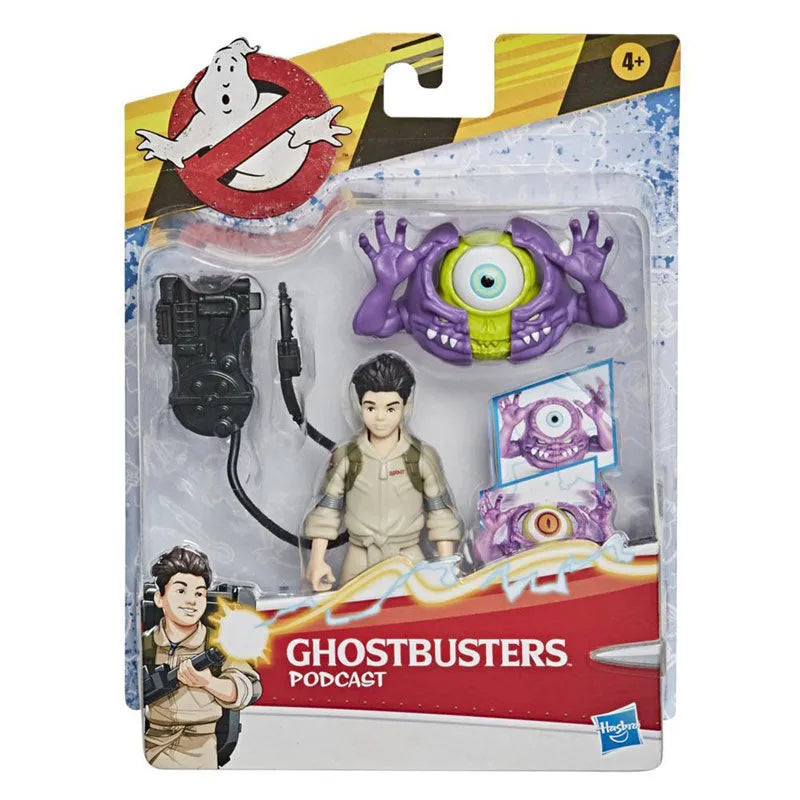 Ghostbusters -Fright Feature Figures: 5 Inch Action Figure- Series 2 - Podcastㅤ – Hasbro – ActionFigureBrasil