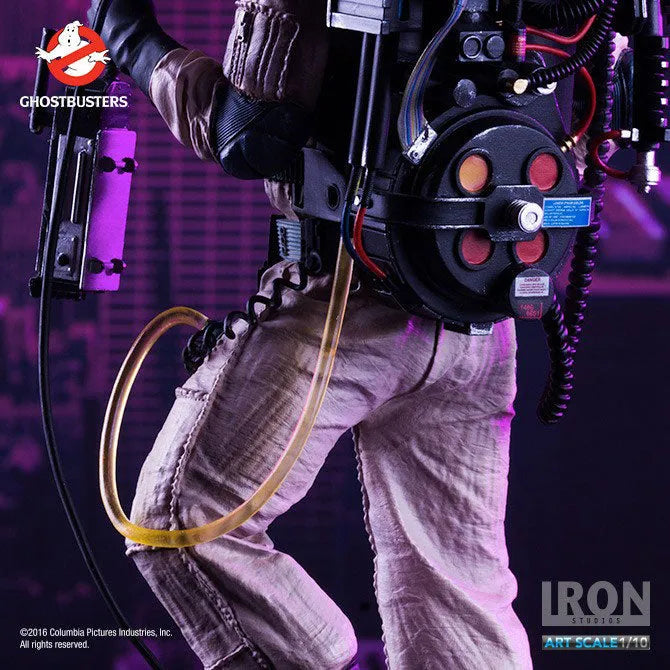 Ghostbusters - Raymond Stantz 1/10 Art Scale Statueㅤ – Iron Studios – ActionFigureBrasil