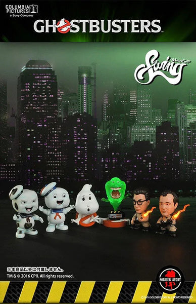 Ghostbusters - Swing Series 3.75 Inch Bobble Head Figure: Marshmallow Manㅤ – SOLDER STORY – ActionFigureBrasil — ângulo diferente