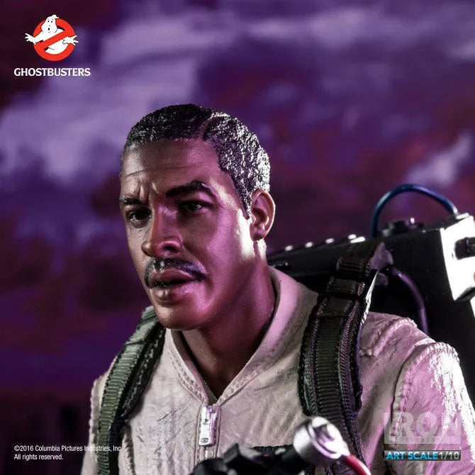 Ghostbusters - Winston Zeddemore 1/10 Art Scale Statueㅤ – Iron Studios – ActionFigureBrasil
