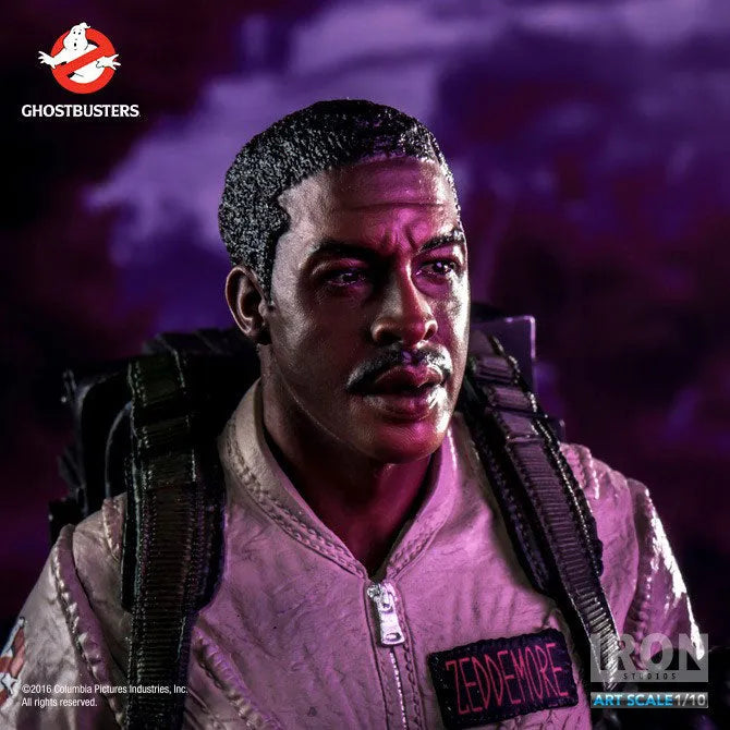 Ghostbusters - Winston Zeddemore 1/10 Art Scale Statueㅤ – Iron Studios – ActionFigureBrasil
