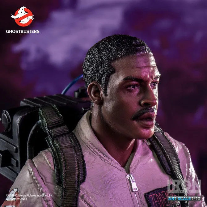 Ghostbusters - Winston Zeddemore 1/10 Art Scale Statueㅤ – Iron Studios – ActionFigureBrasil