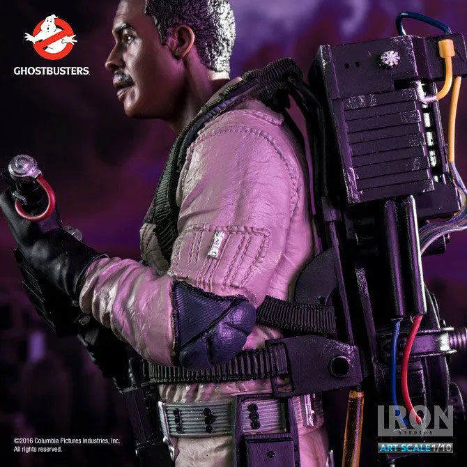Ghostbusters - Winston Zeddemore 1/10 Art Scale Statueㅤ – Iron Studios – ActionFigureBrasil