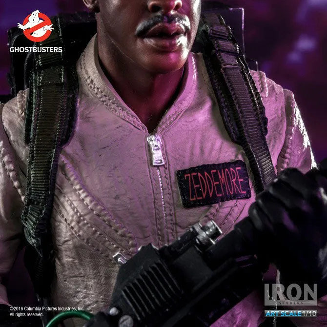 Ghostbusters - Winston Zeddemore 1/10 Art Scale Statueㅤ – Iron Studios – ActionFigureBrasil