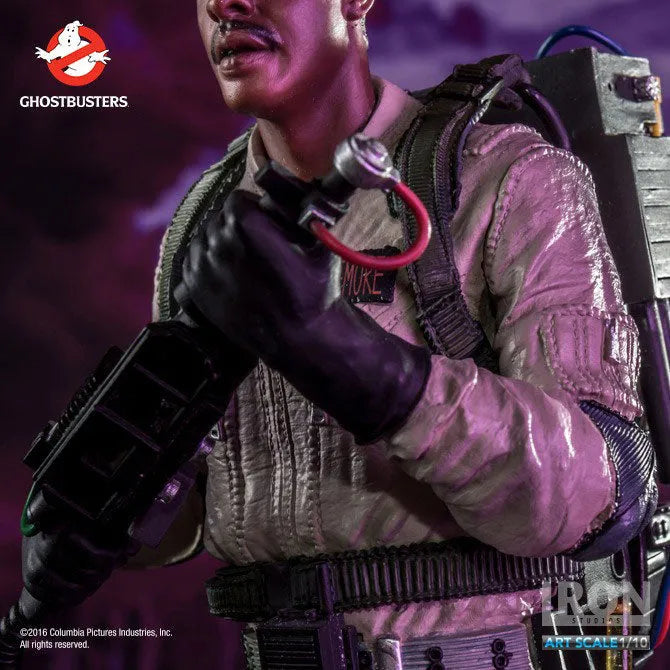 Ghostbusters - Winston Zeddemore 1/10 Art Scale Statueㅤ – Iron Studios – ActionFigureBrasil