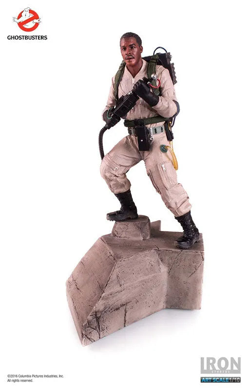 Ghostbusters - Winston Zeddemore 1/10 Art Scale Statueㅤ – Iron Studios – ActionFigureBrasil