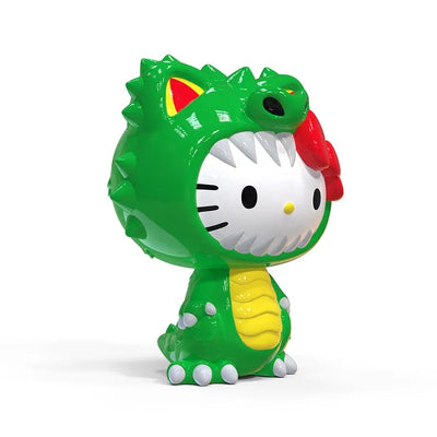 Giant Hello Kitty Green Kaiju – Kidrobot – ActionFigure Brasil — close