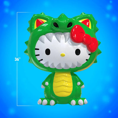 Giant Hello Kitty Green Kaiju – Kidrobot – ActionFigure Brasil — ambientada