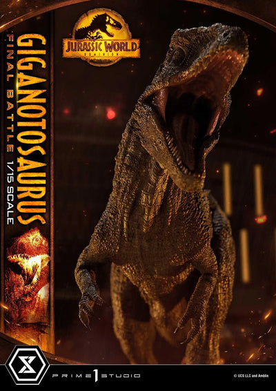 Giganotosaurus (Bonus Version) Jurassic World: Dominion (Film) – Prime1Studio – ActionFigure Brasil