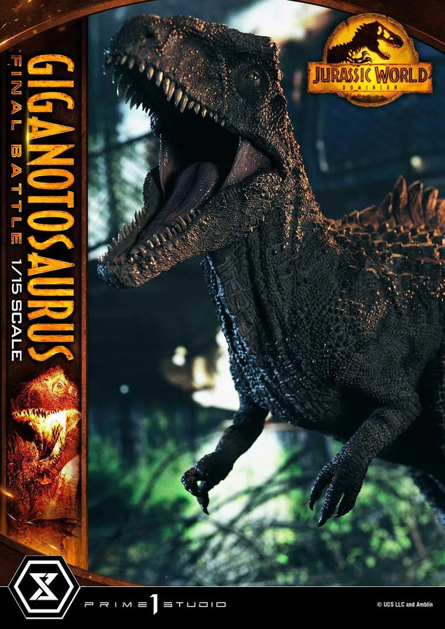 Giganotosaurus (Bonus Version) Jurassic World: Dominion (Film) – Prime1Studio – ActionFigure Brasil