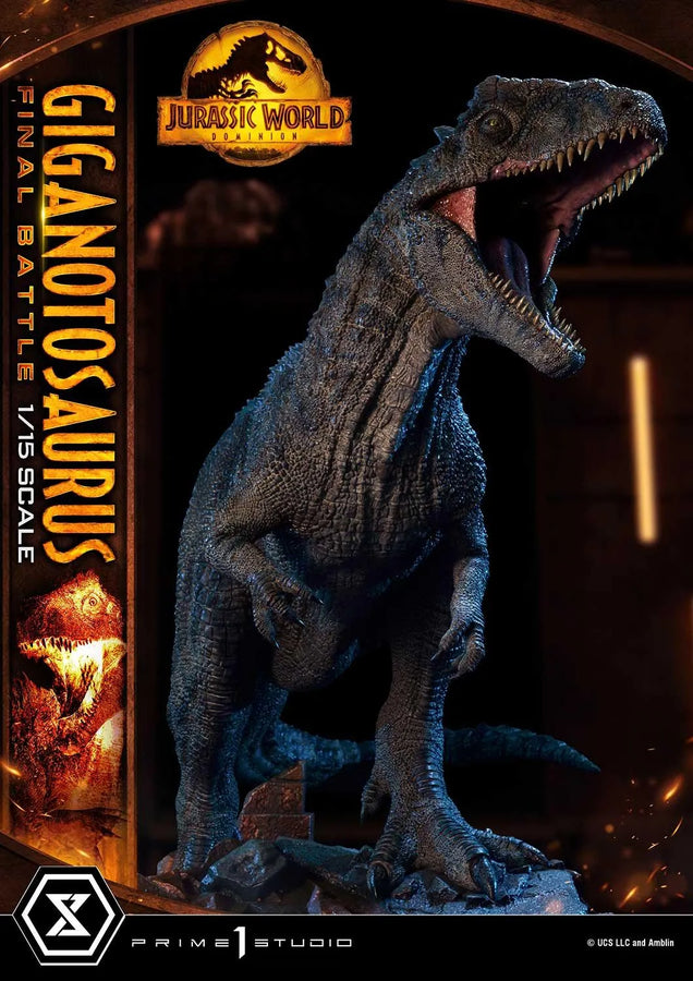 Giganotosaurus (Bonus Version) Jurassic World: Dominion (Film) – Prime1Studio – ActionFigure Brasil