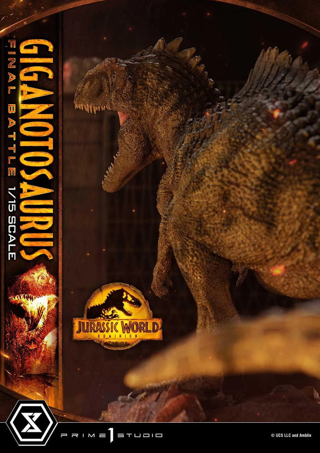 Giganotosaurus (Bonus Version) Jurassic World: Dominion (Film) – Prime1Studio – ActionFigure Brasil