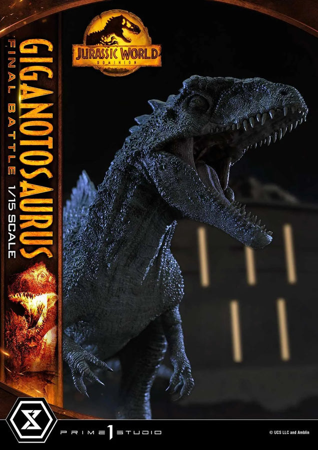 Giganotosaurus (Bonus Version) Jurassic World: Dominion (Film) – Prime1Studio – ActionFigure Brasil
