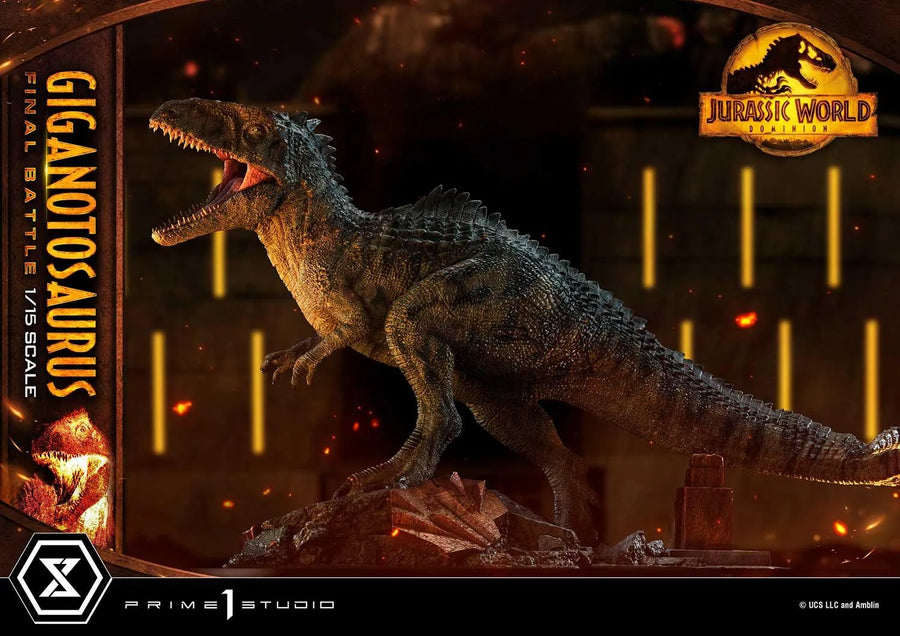 Giganotosaurus (Bonus Version) Jurassic World: Dominion (Film) – Prime1Studio – ActionFigure Brasil