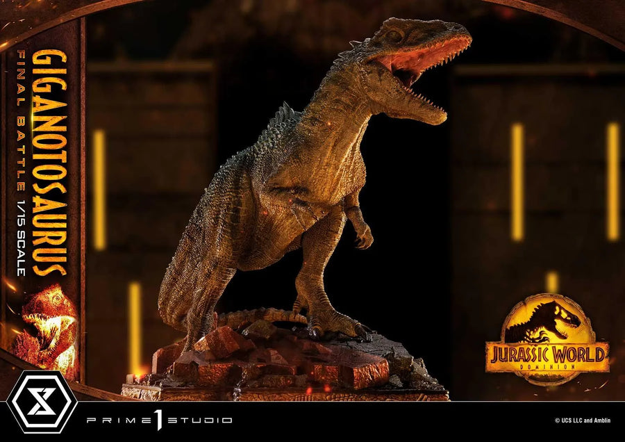 Giganotosaurus (Bonus Version) Jurassic World: Dominion (Film) – Prime1Studio – ActionFigure Brasil