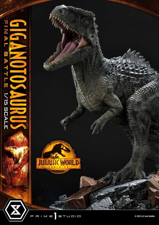 Giganotosaurus (Regular Version) Jurassic World: Dominion (Film) – Prime1Studio – ActionFigure Brasil