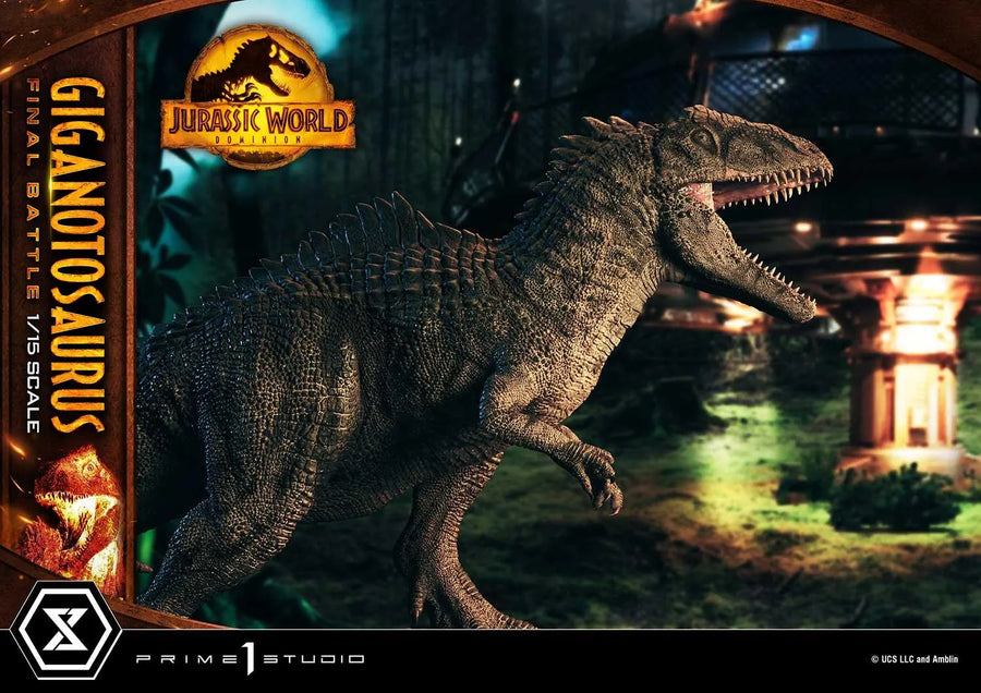 Giganotosaurus (Regular Version) Jurassic World: Dominion (Film) – Prime1Studio – ActionFigure Brasil