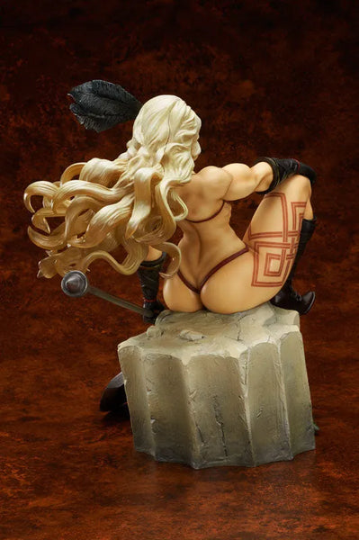 Gigantic Series "Dragons Crown" Amazonㅤ – X-Plus – ActionFigureBrasil — ângulo diferente