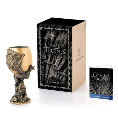 Gilt Drogon Goblet (Special Edition) (Special Edition) – Royal Selangor – ActionFigure Brasil — embalagem