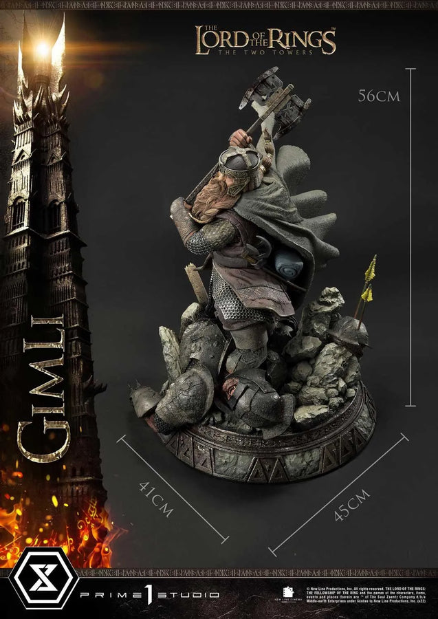 Gimli (Bonus Version) The Lord of the Rings: The Two Towers (Film) – Prime1Studio – ActionFigure Brasil