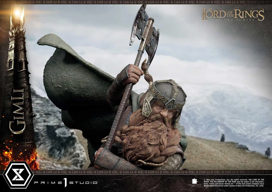 Gimli (Bonus Version) The Lord of the Rings: The Two Towers (Film) – Prime1Studio – ActionFigure Brasil