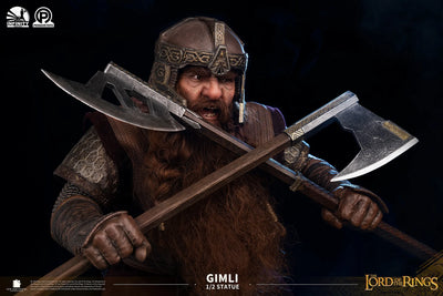 Gimli - LIMITED EDITION: 250 – Infinity Studio X Penguin Toys – ActionFigure Brasil — com base expositora