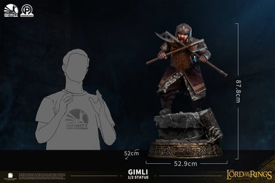 Gimli - LIMITED EDITION: 250 – Infinity Studio X Penguin Toys – ActionFigure Brasil — close