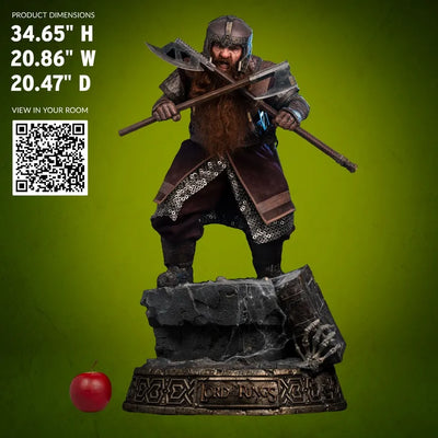 Gimli - LIMITED EDITION: 250 – Infinity Studio X Penguin Toys – ActionFigure Brasil — embalagem