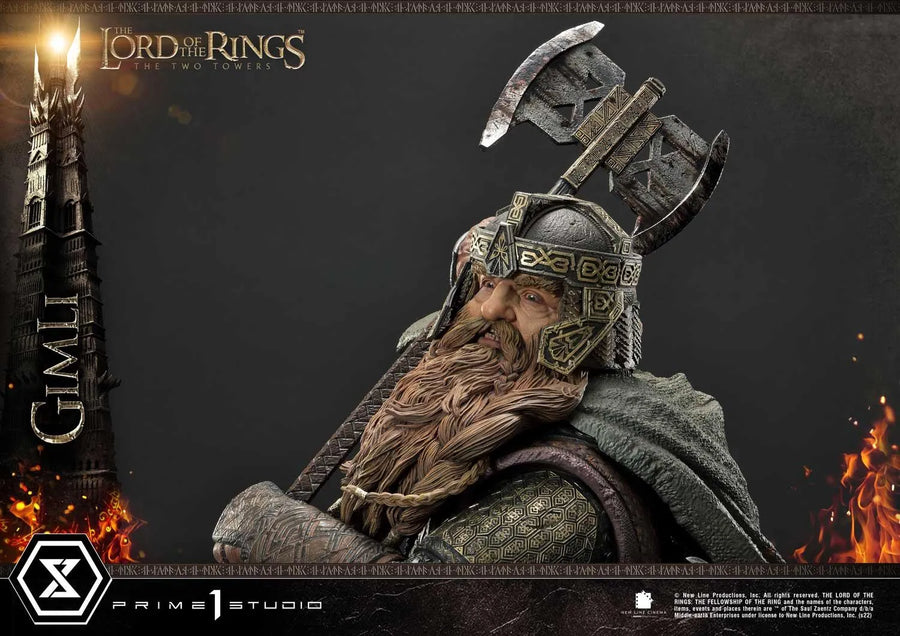 Gimli (Regular Version) The Lord of the Rings: The Two Towers (Film) – Prime1Studio – ActionFigure Brasil