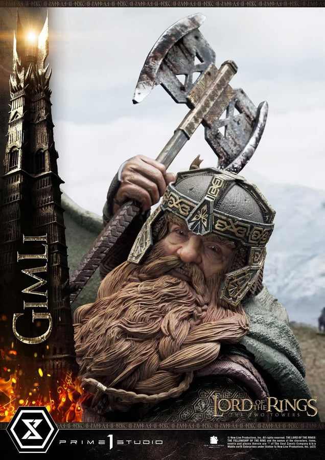 Gimli (Regular Version) The Lord of the Rings: The Two Towers (Film) – Prime1Studio – ActionFigure Brasil