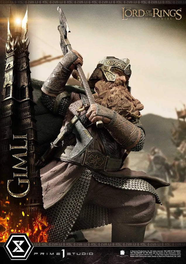 Gimli (Regular Version) The Lord of the Rings: The Two Towers (Film) – Prime1Studio – ActionFigure Brasil