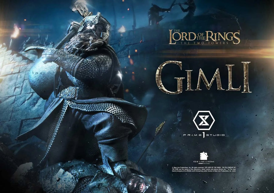 Gimli (Regular Version) The Lord of the Rings: The Two Towers (Film) – Prime1Studio – ActionFigure Brasil