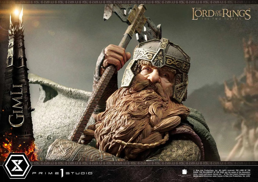 Gimli (Regular Version) The Lord of the Rings: The Two Towers (Film) – Prime1Studio – ActionFigure Brasil